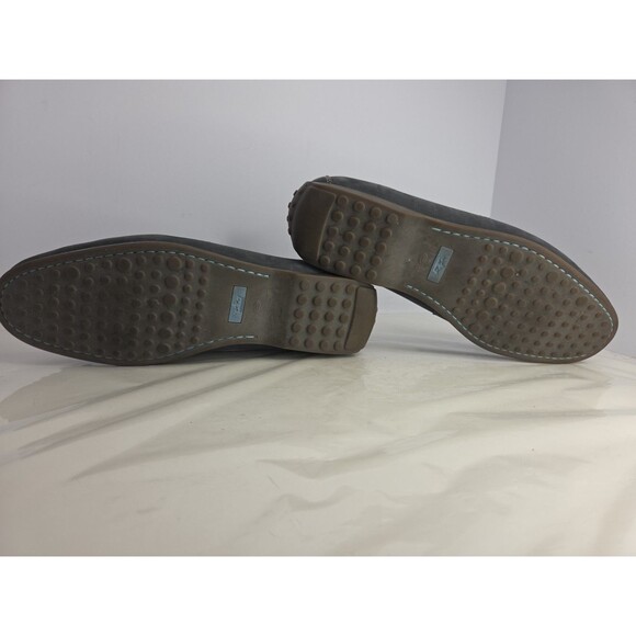 Peter Millar Catalina Horsebit Driving Loafers Blue Navy  Calfskin Suede Sz 10.5 main image 8